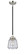 Nouveau One Light Mini Pendant in Black Polished Nickel (405|284-1S-BPN-G142)