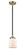Nouveau One Light Mini Pendant in Black Antique Brass (405|284-1S-BAB-G51)