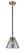 Nouveau LED Mini Pendant in Black Antique Brass (405|284-1S-BAB-G43-LED)