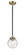 Nouveau One Light Mini Pendant in Black Antique Brass (405|284-1S-BAB-G204-6)