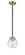 Nouveau One Light Mini Pendant in Black Antique Brass (405|284-1S-BAB-G202-6)
