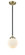 Nouveau LED Mini Pendant in Black Antique Brass (405|284-1S-BAB-G201-6-LED)