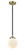 Nouveau One Light Mini Pendant in Black Antique Brass (405|284-1S-BAB-G201-6)