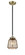 Nouveau LED Mini Pendant in Black Antique Brass (405|284-1S-BAB-G146-LED)