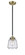 Nouveau LED Mini Pendant in Black Antique Brass (405|284-1S-BAB-G142-LED)