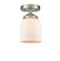 Nouveau LED Semi-Flush Mount in Brushed Satin Nickel (405|284-1C-SN-G51-LED)