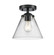 Nouveau LED Semi-Flush Mount in Oil Rubbed Bronze (405|284-1C-OB-G42-LED)