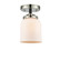 Nouveau LED Semi-Flush Mount in Black Polished Nickel (405|284-1C-BPN-G51-LED)