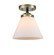 Nouveau LED Semi-Flush Mount in Black Antique Brass (405|284-1C-BAB-G41-LED)