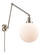 Franklin Restoration One Light Swing Arm in Brushed Satin Nickel (405|238-SN-G201-10)