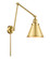 Franklin Restoration LED Swing Arm in Satin Gold (405|238-SG-M13-SG-LED)