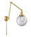 Franklin Restoration One Light Swing Arm in Satin Gold (405|238-SG-G202-8)