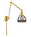 Franklin Restoration One Light Swing Arm in Satin Gold (405|238-SG-G173)