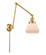 Franklin Restoration One Light Swing Arm in Satin Gold (405|238-SG-G171)