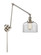 Franklin Restoration One Light Swing Arm in Polished Nickel (405|238-PN-G72)