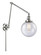 Franklin Restoration LED Swing Arm in Polished Chrome (405|238-PC-G204-8-LED)