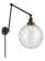 Franklin Restoration One Light Swing Arm in Oil Rubbed Bronze (405|238-OB-G204-12)