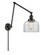 Franklin Restoration One Light Swing Arm in Matte Black (405|238-BK-G72)
