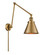 Franklin Restoration One Light Swing Arm in Brushed Brass (405|238-BB-M13-BB)