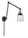 Franklin Restoration One Light Swing Arm in Black Antique Brass (405|238-BAB-G52)