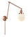 Franklin Restoration One Light Swing Arm in Antique Copper (405|238-AC-G201-6)