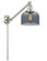 Franklin Restoration One Light Swing Arm in Brushed Satin Nickel (405|237-SN-G73)