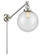 Franklin Restoration One Light Swing Arm in Brushed Satin Nickel (405|237-SN-G204-10)