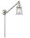 Franklin Restoration One Light Swing Arm in Brushed Satin Nickel (405|237-SN-G182S)