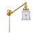 Franklin Restoration One Light Swing Arm in Satin Gold (405|237-SG-G182)