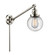 Franklin Restoration One Light Swing Arm in Polished Nickel (405|237-PN-G204-6)
