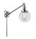 Franklin Restoration One Light Swing Arm in Polished Chrome (405|237-PC-G202-6)