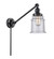 Franklin Restoration One Light Swing Arm in Matte Black (405|237-BK-G184)