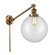 Franklin Restoration LED Swing Arm Lamp in Brushed Brass (405|237-BB-G202-10-LED)