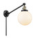 Franklin Restoration LED Swing Arm in Black Antique Brass (405|237-BAB-G201-8-LED)