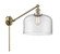 Franklin Restoration One Light Swing Arm in Antique Brass (405|237-AB-G72-L)