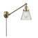 Franklin Restoration One Light Swing Arm in Antique Brass (405|237-AB-G62)