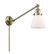 Franklin Restoration One Light Swing Arm in Antique Brass (405|237-AB-G61)