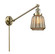 Franklin Restoration LED Swing Arm in Antique Brass (405|237-AB-G146-LED)