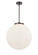Essex Three Light Pendant in Oil Rubbed Bronze (405|221-3S-OB-G201-18)
