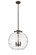 Essex LED Pendant in Oil Rubbed Bronze (405|221-3S-OB-G1213-18-LED)