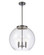 Essex LED Pendant in Matte Black (405|221-3S-BK-G122-16-LED)