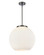Essex Three Light Pendant in Matte Black (405|221-3S-BK-G121-16)