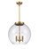 Essex LED Pendant in Brushed Brass (405|221-3S-BB-G124-16-LED)