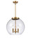 Ballston Three Light Pendant in Brushed Brass (405|221-3S-BB-G122-16)