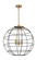 Essex Three Light Pendant in Brushed Brass (405|221-3S-BB-CE-22-BK)