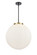 Franklin Restoration LED Pendant in Black Antique Brass (405|221-3S-BAB-G201-18-LED)