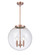 Essex Three Light Pendant in Antique Copper (405|221-3S-AC-G202-16)