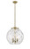 Essex Three Light Pendant in Antique Brass (405|221-3S-AB-G1215-16)