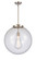 Essex LED Pendant in Brushed Satin Nickel (405|221-1S-SN-G202-18-LED)