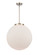 Essex LED Pendant in Brushed Satin Nickel (405|221-1S-SN-G201-18-LED)